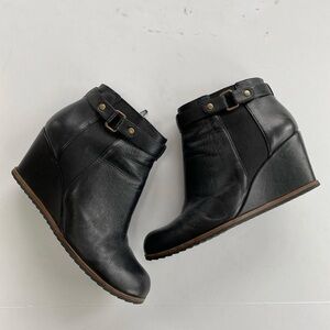 EUC Susina Bootie Womens Boots Size 8 Black Leather